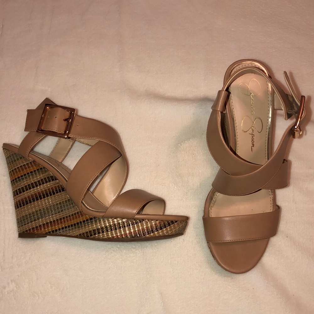 Jessica Simpson wedges